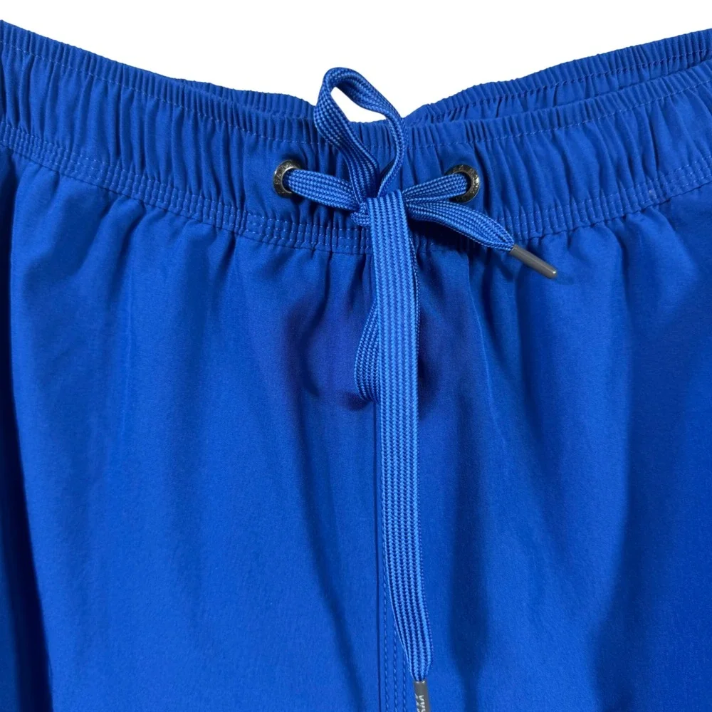 Saxx Oh Buoy 2N1 Swim Shorts Blue DropTemp Cooling Liner BallPark Pouch Mens M